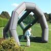 Inflatable Indoor Outdoor Golf Practice Swing Simulator Net Cage Plus Blower (15x13x13ft.) view 1