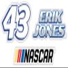 Erik Jones NASCAR #43 3 Pack Laser Cut Decal view 1