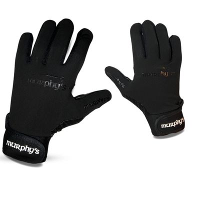Murphys Unisex Adult Gaelic Gloves (S) (Black)