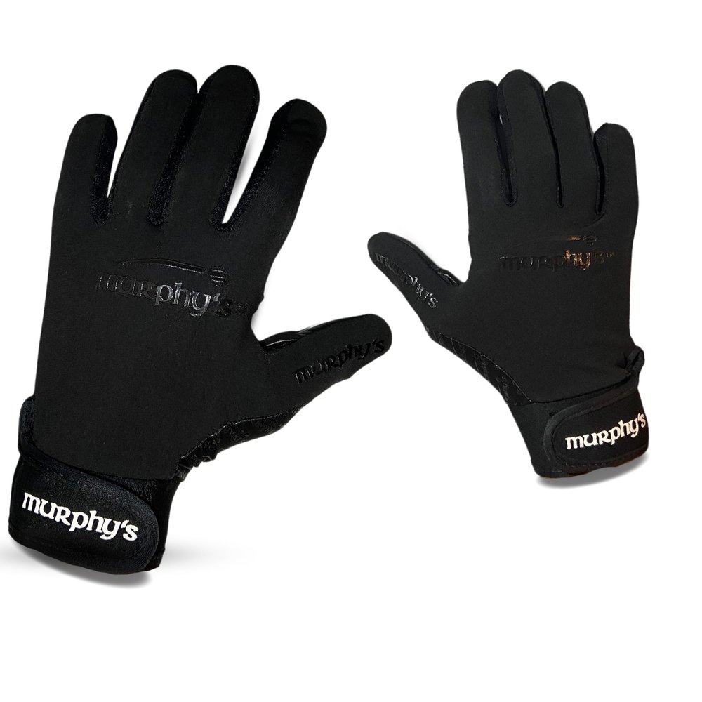 Murphys Unisex Adult Gaelic Gloves (S) (Black)