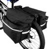 Mydays Waterproof Heavy Duty Electric Bike Ebike Bicycle Rear Rack Saddle Bags NEW (Black/White) view 1