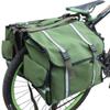 Mydays Waterproof Heavy Duty Electric Bike Ebike Bicycle Rear Rack Saddle Bags NEW (Green) view 1