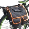 Mydays Waterproof Heavy Duty Electric Bike Ebike Bicycle Rear Rack Saddle Bags NEW (Black/Orange) view 1