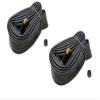 CYCLEZ Pair/Set (2) - 12 1/2" x 2 1/4" White Bicycle Tires and (2) 12" Standard American/Valve Tubes, Kids Comp 3 Thread Style Replacement Bundle kit, 12 in Tyres and Tubes Combo view 4