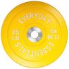 BalanceFrom Color Coded Olympic Bumper Plate Weight Plate with Steel Hub, 25LB Pair view 2
