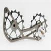 SwishTi Road Cyclocross Gravel Bicycle Bike Rear Derailleur Oversized Pulley Wheel System Cage OSPW for Sram eTap 11 Speed use (Gray) view 2