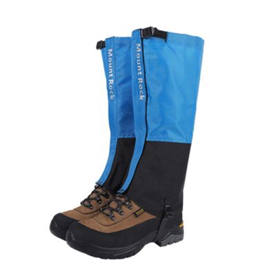 leg Gaiters Waterproof Gaiters Outdoor Leggings, Mudguard Shoe Covers Suitable for Snow Climbing, Anti-snake Equipment Necessary (Color : A, Size : L)