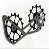 SwishTi Road Cyclocross Gravel Bicycle Bike Rear Derailleur Oversized Pulley Wheel System Cage OSPW for Sram eTap 11 Speed use (Black) view 3
