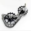 SwishTi Road Cyclocross Gravel Bicycle Bike Rear Derailleur Oversized Pulley Wheel System Cage OSPW for Sram eTap 11 Speed use (Black) view 4
