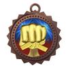 10 PK of Martial Arts Bronze Medals Trophy Award with Neck Ribbons D03-D25 view 1