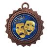 10 PK of Drama Bronze Medals Trophy Award with Neck Ribbons D03-EG22 view 1