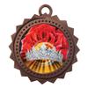 10 PK of Beauty Queen Bronze Medals Trophy Award with Neck Ribbons D03-MY405 view 1