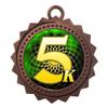 10 PK of 5K Bronze Medals Trophy Award with Neck Ribbons D03-FCL578 view 1