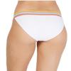 Hula Honey WHITE Juniors' Three Stripes You're Out Hipster Bottom, US X-Large view 2