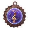 10 PK of Music Bronze Medals Trophy Award with Neck Ribbons D03-EG160 view 1