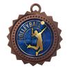 10 PK of Volleyball Bronze Medals Trophy Award with Neck Ribbons D03-EG60 view 1