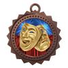 10 PK of Drama Bronze Medals Trophy Award with Neck Ribbons D03-D19 view 1