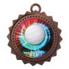 10 PK of Volleyball Bronze Medals Trophy Award with Neck Ribbons D03-MY452 view 1