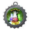 10 PK of Science Silver Medals Trophy Award with Neck Ribbons D03-FCL534 view 1
