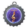 10 PK of Music Silver Medals Trophy Award with Neck Ribbons D03-EG160 view 1