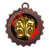 10 PK of Drama Bronze Medals Trophy Award with Neck Ribbons D03-FCL462 view 1