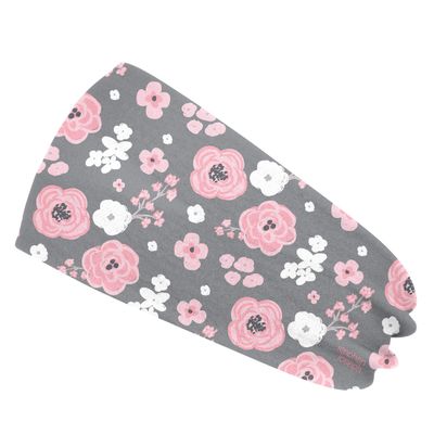 Stephen Joseph Unisex Child Toddler Accessories Headband, Charcoal Flower