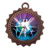 10 PK of Ballet Bronze Medals Trophy Award with Neck Ribbons D03-MY404 view 1