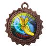 10 PK of Track Bronze Medals Trophy Award with Neck Ribbons D03-MY450 view 1
