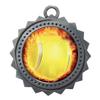 10 PK of Flame Tennis Silver Medals Trophy Award with Neck Ribbons D03-EMFCL801 view 1