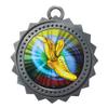 10 PK of Track Silver Medals Trophy Award with Neck Ribbons D03-MY450 view 1