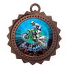 10 PK of Motorcross Bronze Medals Trophy Award with Neck Ribbons D03-MY433 view 1