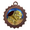 10 PK of Cheerleading Bronze Medals Trophy Award with Neck Ribbons D03-D15 view 1