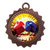 10 PK of Boxing Bronze Medals Trophy Award with Neck Ribbons D03-MY412 view 1
