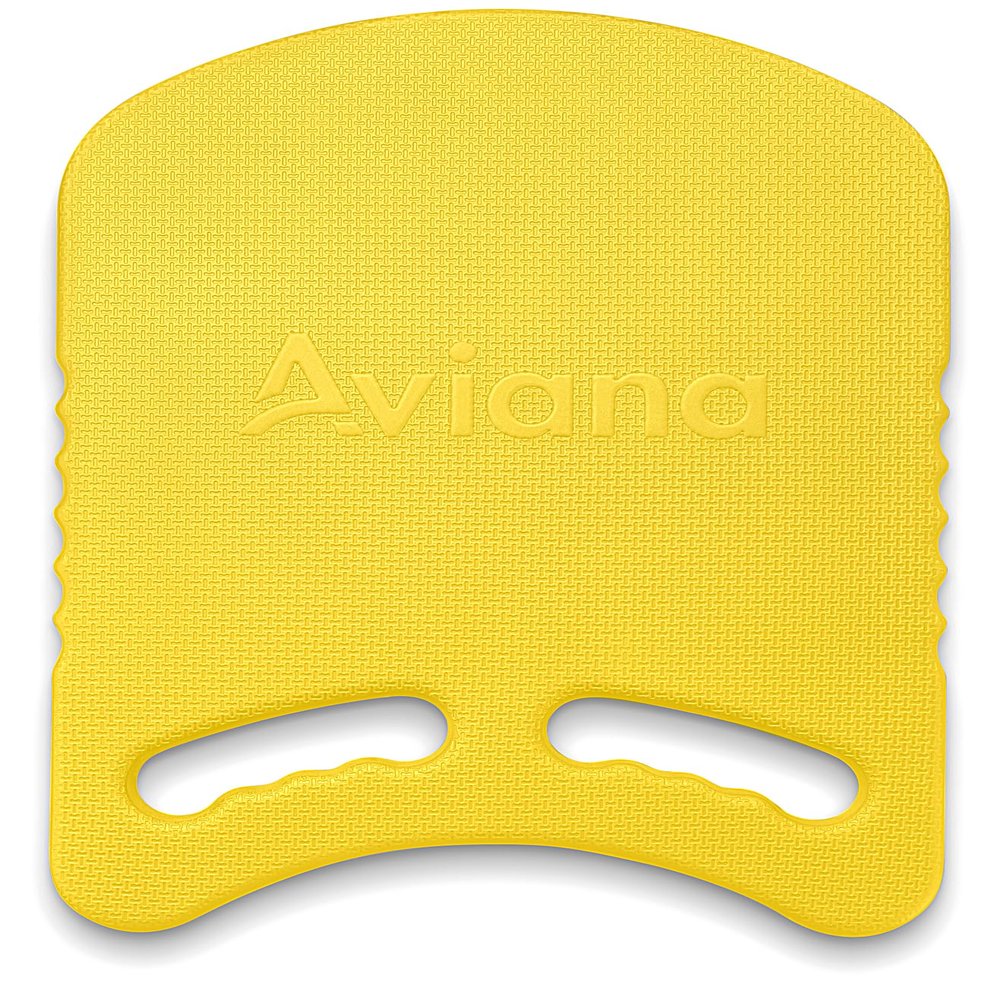 Junior Kickboard Buoy for Youth Children & Toddlers Swimming Aid & Exercise Training Board for Kids to Learn to Swim with Kick Boards in Pool BPA Free (Yellow)