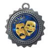 10 PK of Drama Silver Medals Trophy Award with Neck Ribbons D03-EG22 view 1