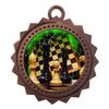 10 PK of Chess Bronze Medals Trophy Award with Neck Ribbons D03-FCL440 view 1