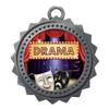10 PK of Drama Silver Medals Trophy Award with Neck Ribbons D03-EG90 view 1