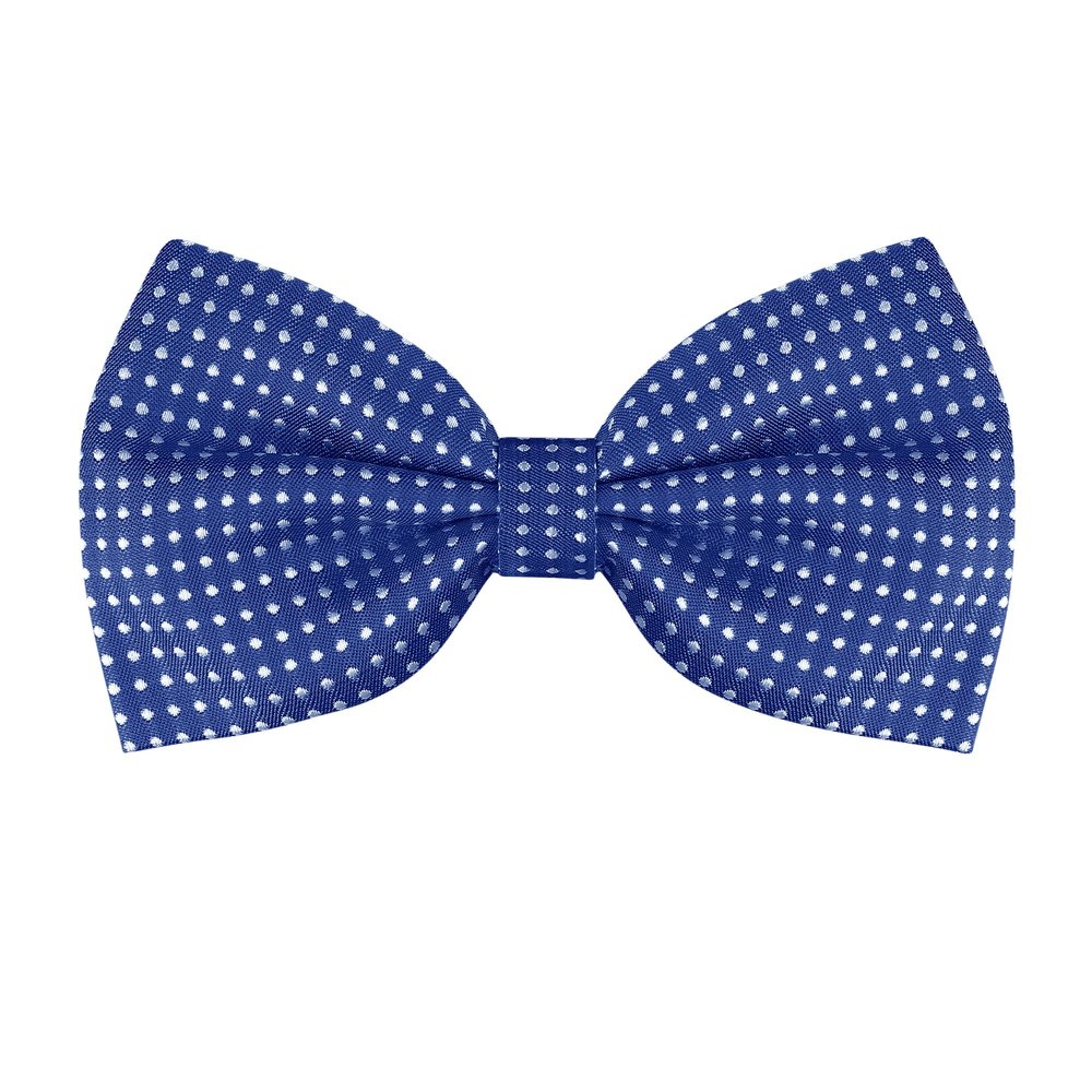 Allegra K Men's Polka Dots Pre-Tied Bowknot Bow Ties Work Formal Party Tuxedo Bowties One Size Deep Blue