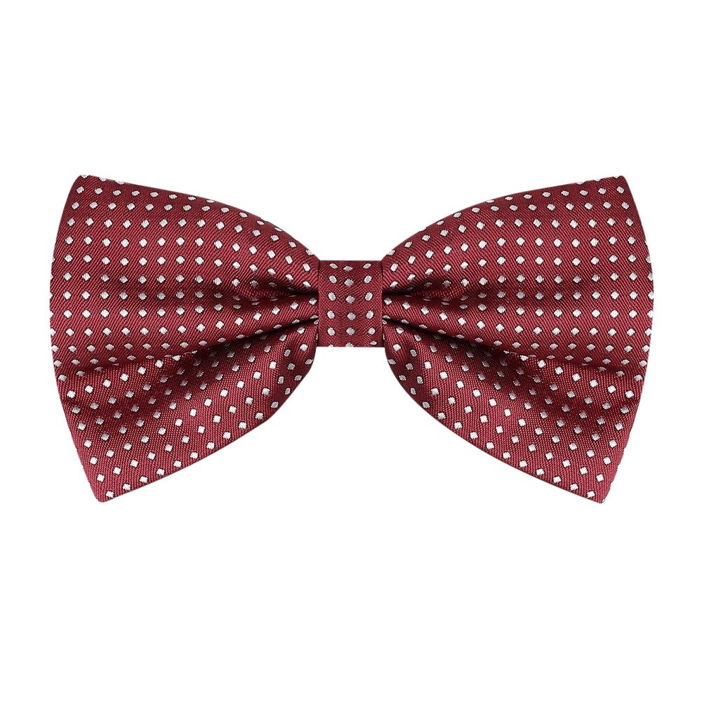 Allegra K Men's Polka Dots Pre-Tied Bowknot Bow Ties Work Formal Party Tuxedo Bowties One Size Red White