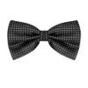 Allegra K Men's Polka Dots Pre-Tied Bowknot Bow Ties Work Formal Party Tuxedo Bowties One Size Black White view 1