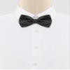 Allegra K Men's Polka Dots Pre-Tied Bowknot Bow Ties Work Formal Party Tuxedo Bowties One Size Black White view 2