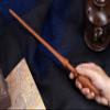 Handicraftviet Hand Carved Wooden Flower Wand, Magic Wand for Collectible and Cosplay, 15'' for Children and Adults on Halloween, Christmas view 2
