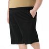 Big and Tall Shorts for Men Basketball Shorts Athletic Lightweight Dry-Fit Training Workout Shorts Zipper Pockets Black view 2