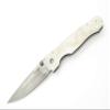 Mcusta Seki Japan Tactility Elite MC-126D White Corian Damascus Folding Pocket Knife view 1