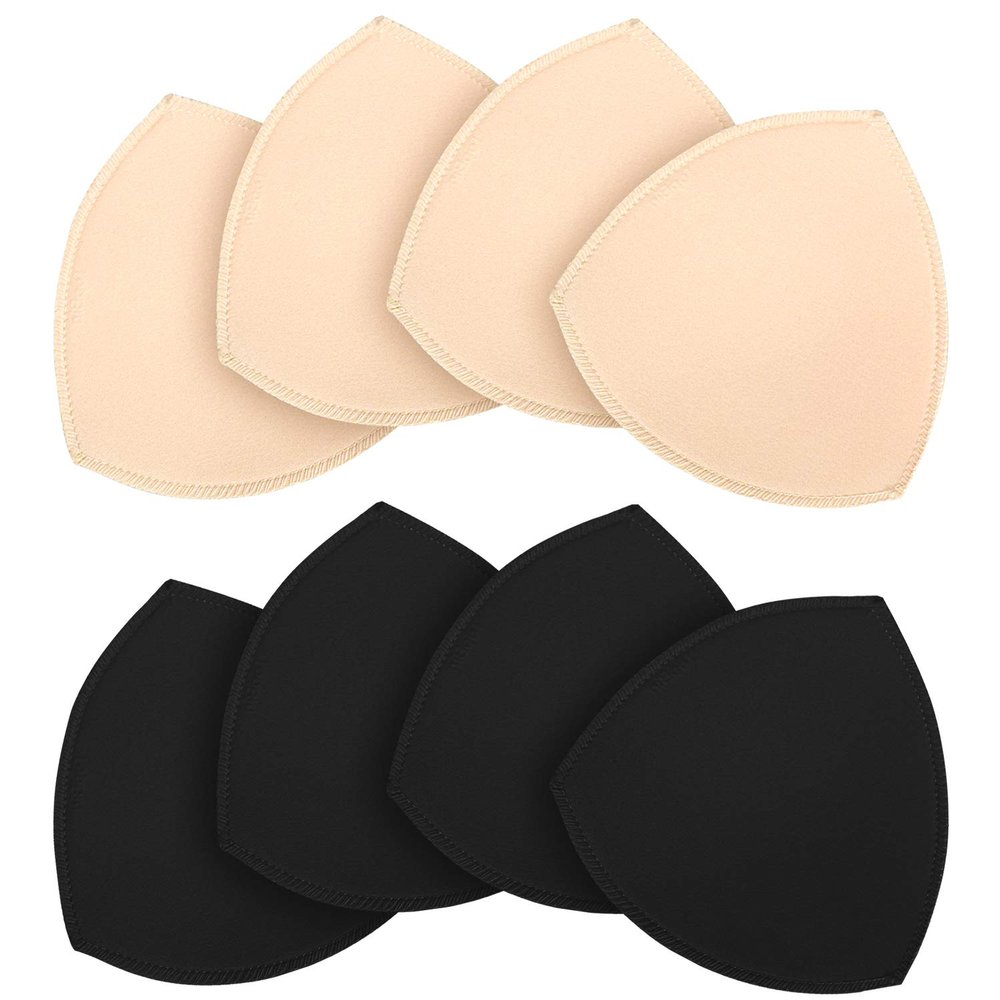 URSMART Bra Pads Inserts, Bra Cups Inserts,Removable Breathable Push up Bra Inserts for Sports Bra or Bikini Tops