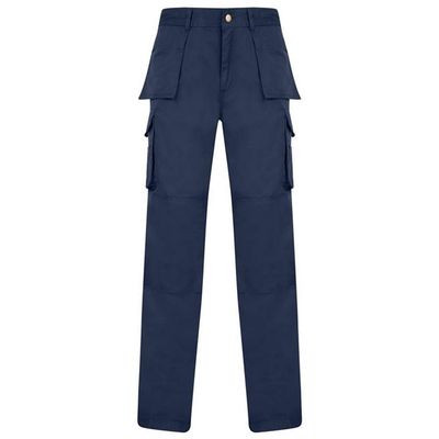 Absolute Apparel Mens Workwear Utility Cargo Trouser (50S) (Navy)