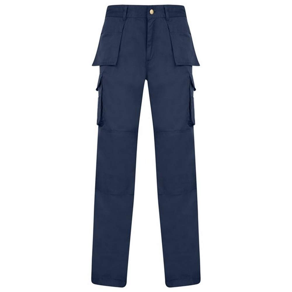 Absolute Apparel Mens Workwear Utility Cargo Trouser (50S) (Navy)