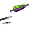 ACCMOS 500 Spine Arrow 29 Inch Arrow Target Practice Arrow Hunting Arrow Carbon Arrows Compound Bow Recurve Bow Adult Youth Archery Indoor Outdoor Shooting Field Tip view 2