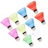 12pcs High Badminton Suit for Led Badminton Shuttlecocks Sweat Badminton Equipment Training Badminton Balls Kids Suits Kids Suit Case Nylon Shuttlecocks Child Cork Sports view 1