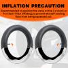YUNSCM 2-PCS 20x4 Self-Sealing Fat Bike Tubes 20 X 4.0 Super Automatic Repair, Puncture Resistant Compatible with 20x3.5/4.0 89/102-406 E-Bike Bicycle Tire Tubes AV32mm Schrader Valve view 4